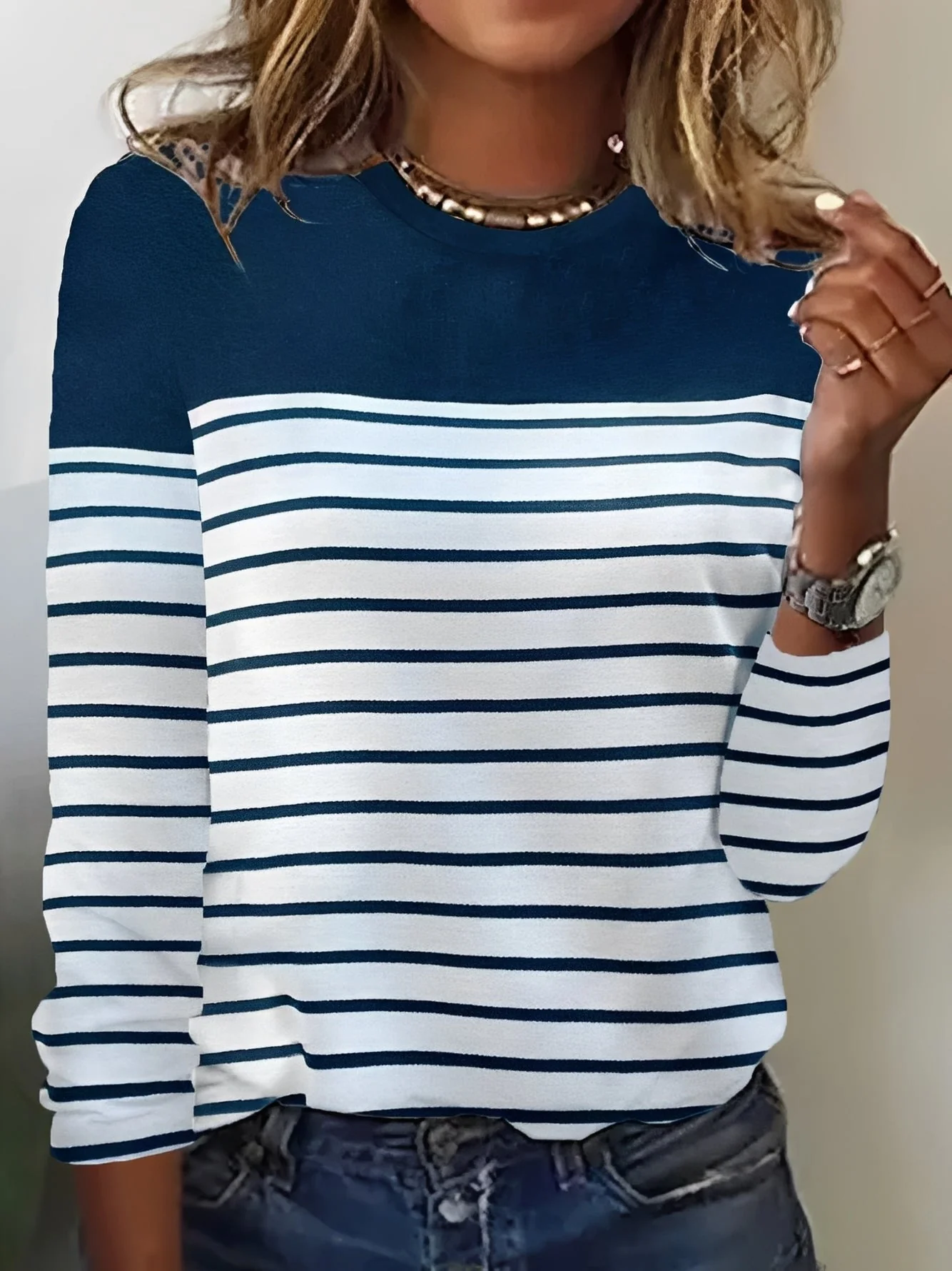 Samantha - Chemise à Manches Longues Femme - Élégante et Décontractée