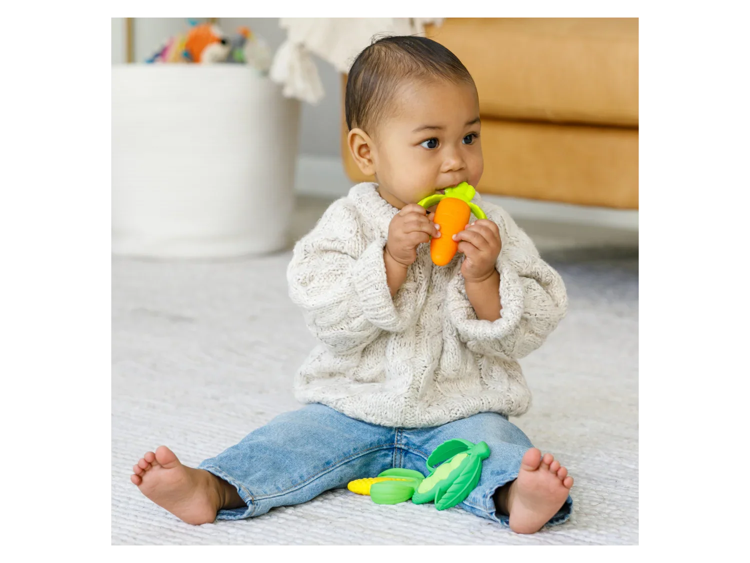 Infantino Anneaux de dentition en silicone
