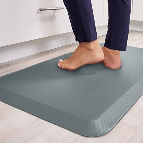 Kangaroo Thick Ergonomic Anti Fatigue Cushioned Kitchen Floor Mats, Standing Office Desk Mat, Waterproof Scratch Resistant Topside, Supportive All