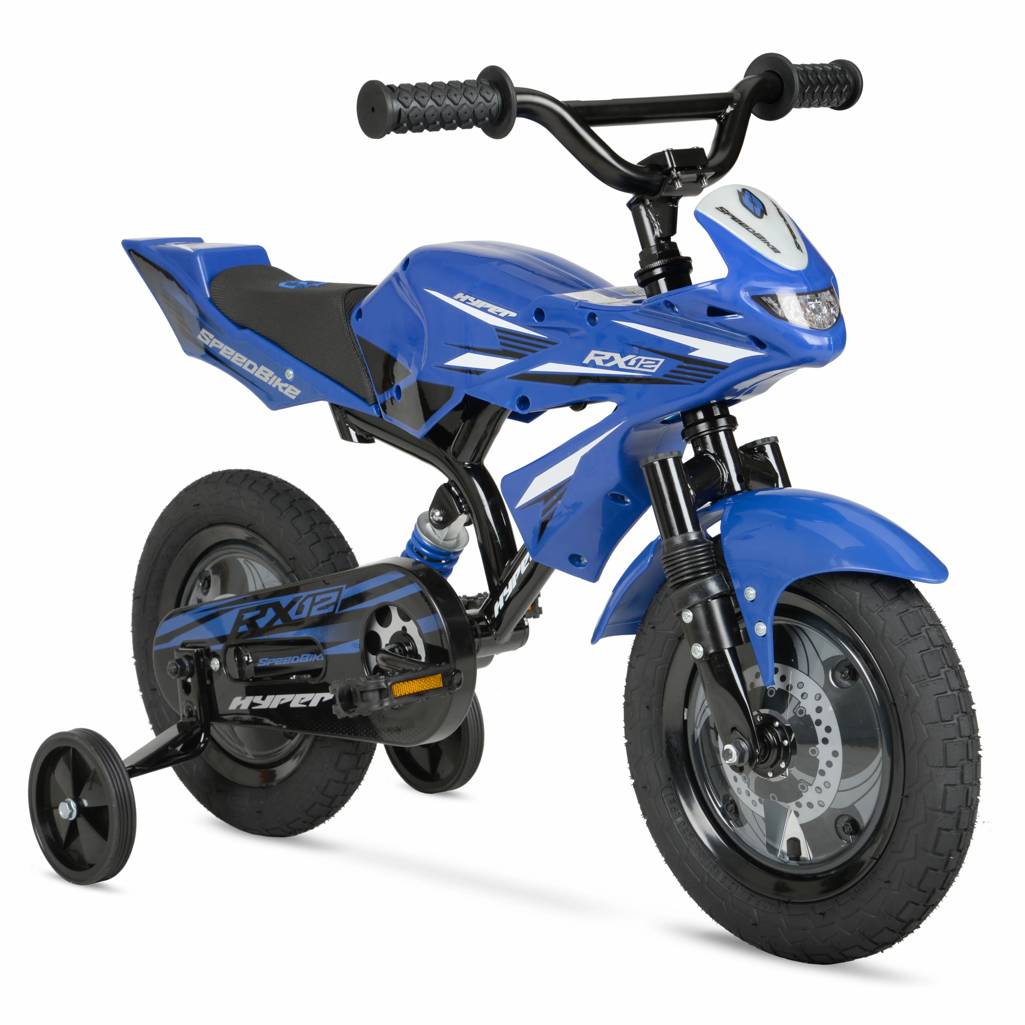 12" Speed Bike, Childs Bicycle; Kids Ages 2-4 Years Old, Blue, Character Group: Speed - Image 2
