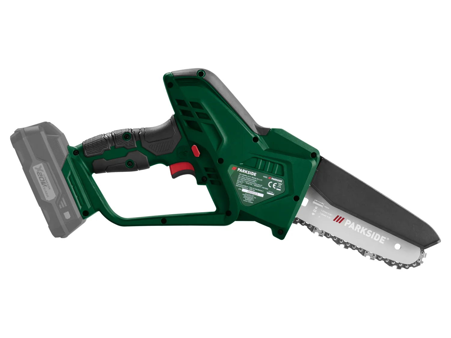 PARKSIDE Mini-trononneuse  bois sans fil PAGHS C3, 20 V