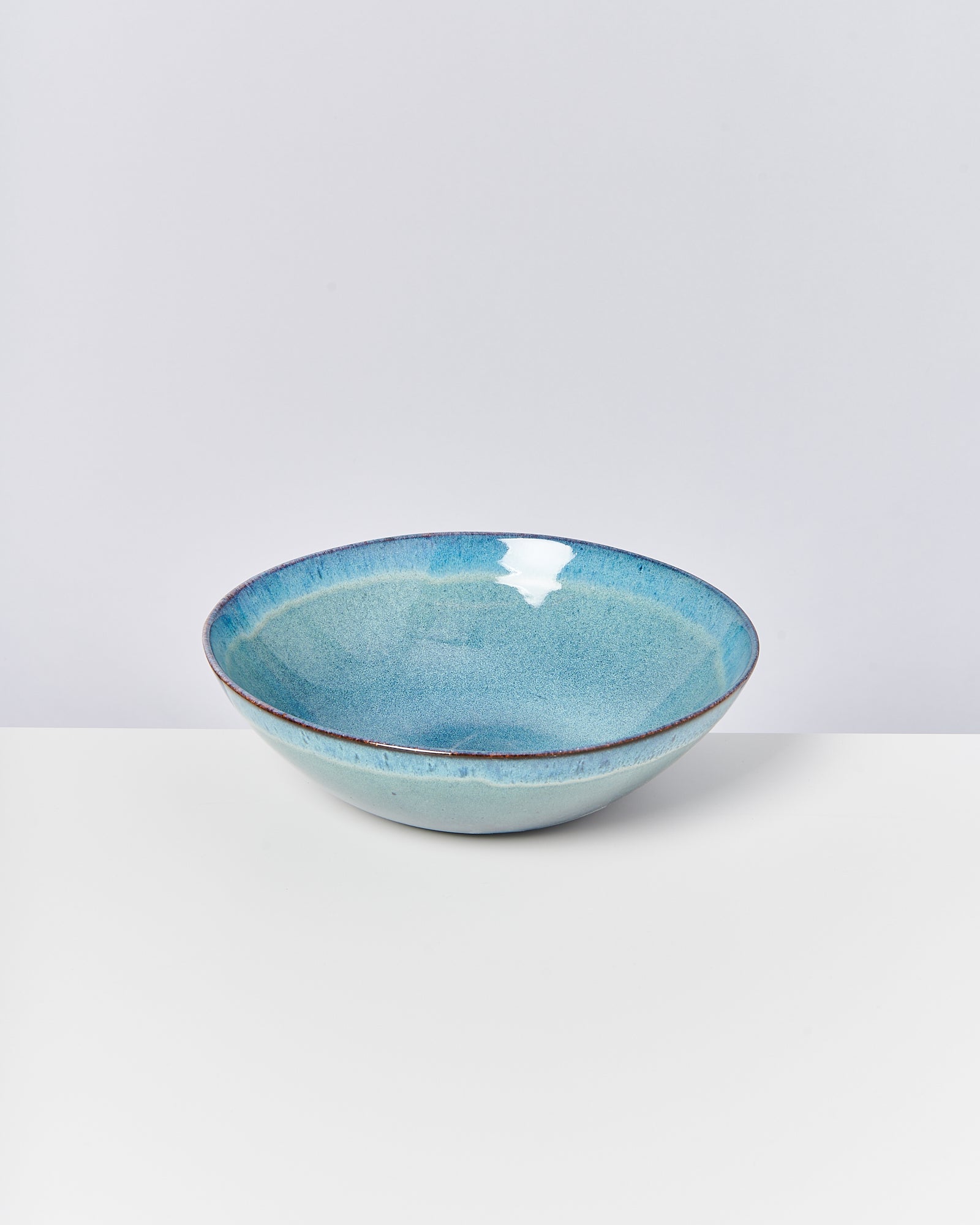 MADEIRA - LARGE SERVING BOWL GREEN-BLUE