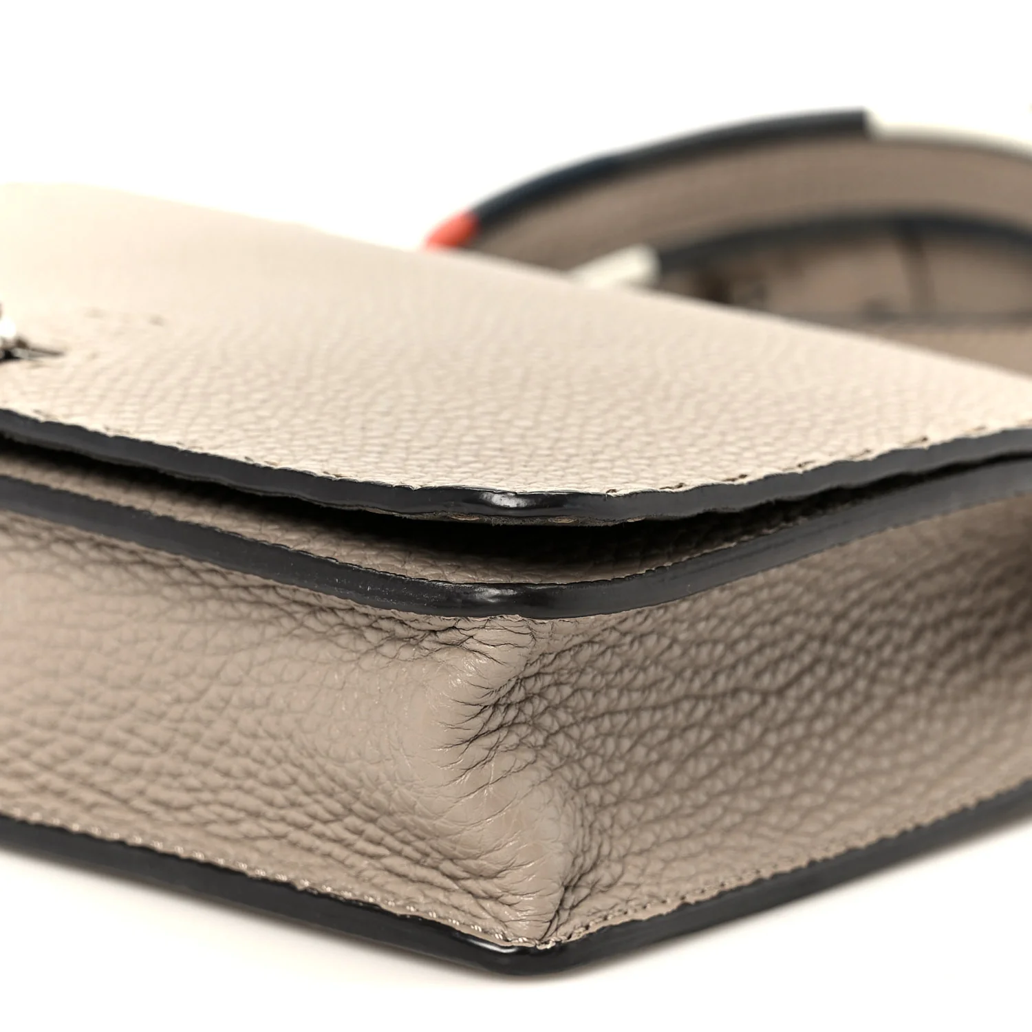 Cuoio Romano Selleria Piping Messenger Bag Corda Multicolor