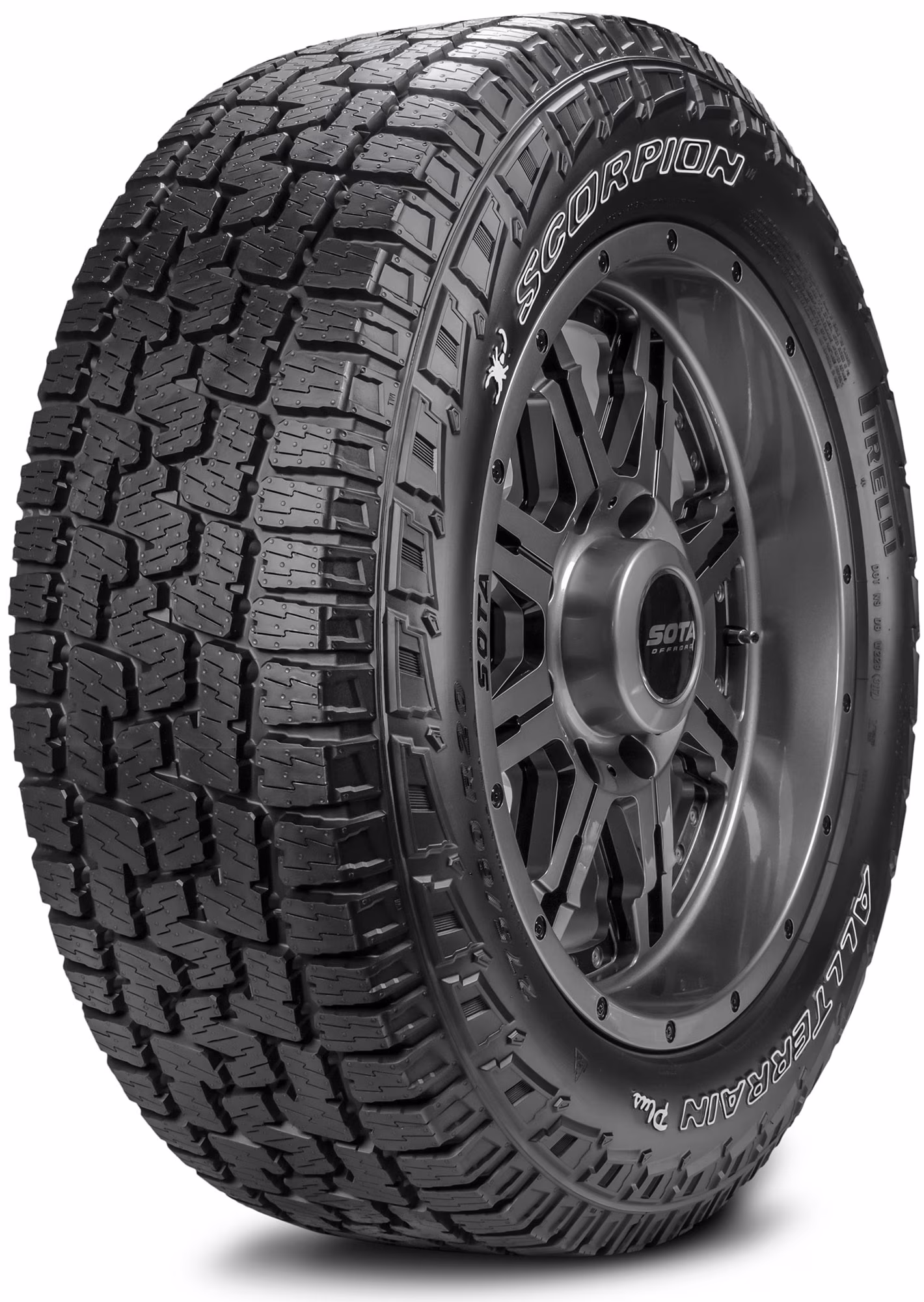 Set of 4 Pirelli Scorpion All-Terrain Plus LT275/65R20/10 10 - Ply 126S Tires 2756520 275 65 20