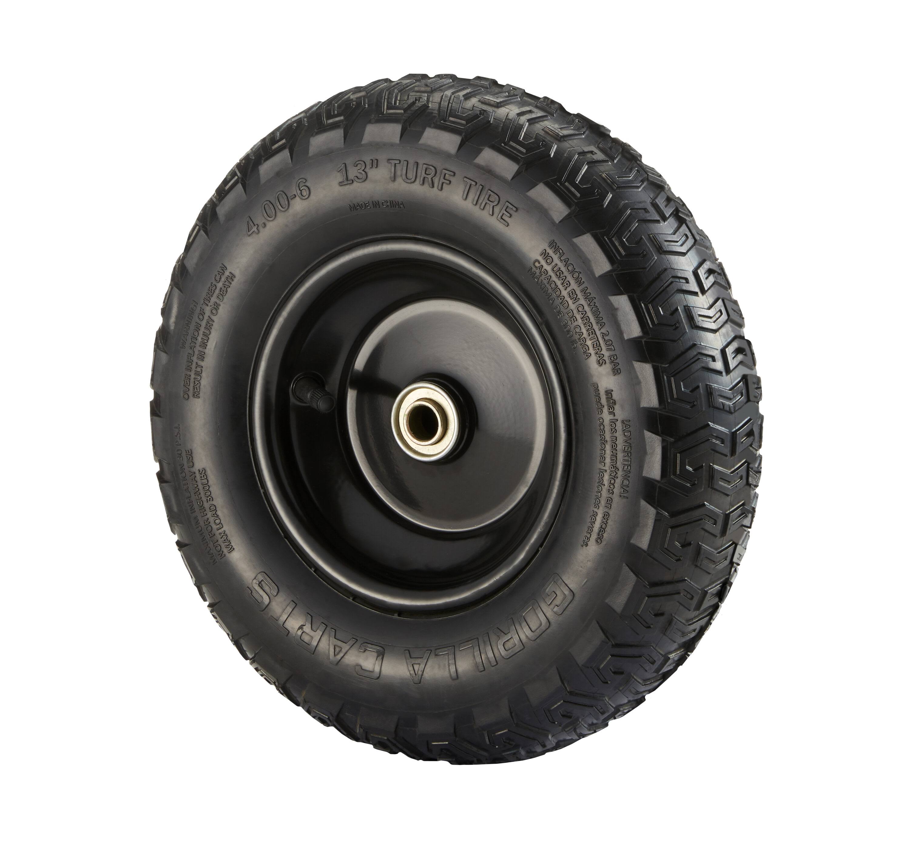 Gorilla Carts 13-in Pneumatic Replacement Tire | GCT-13-8