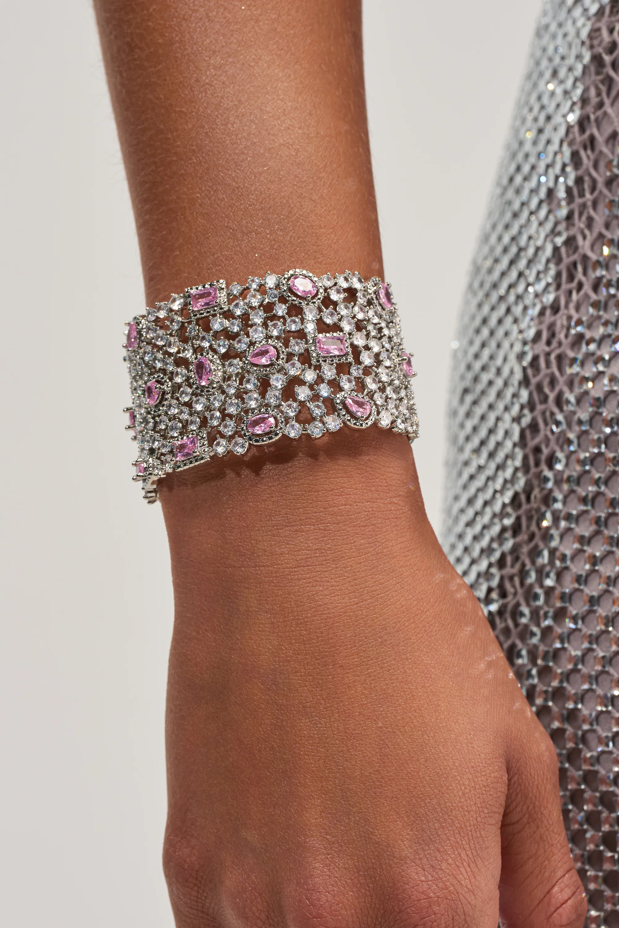 KEKE CZ BRACELET CUFF - Akira Store