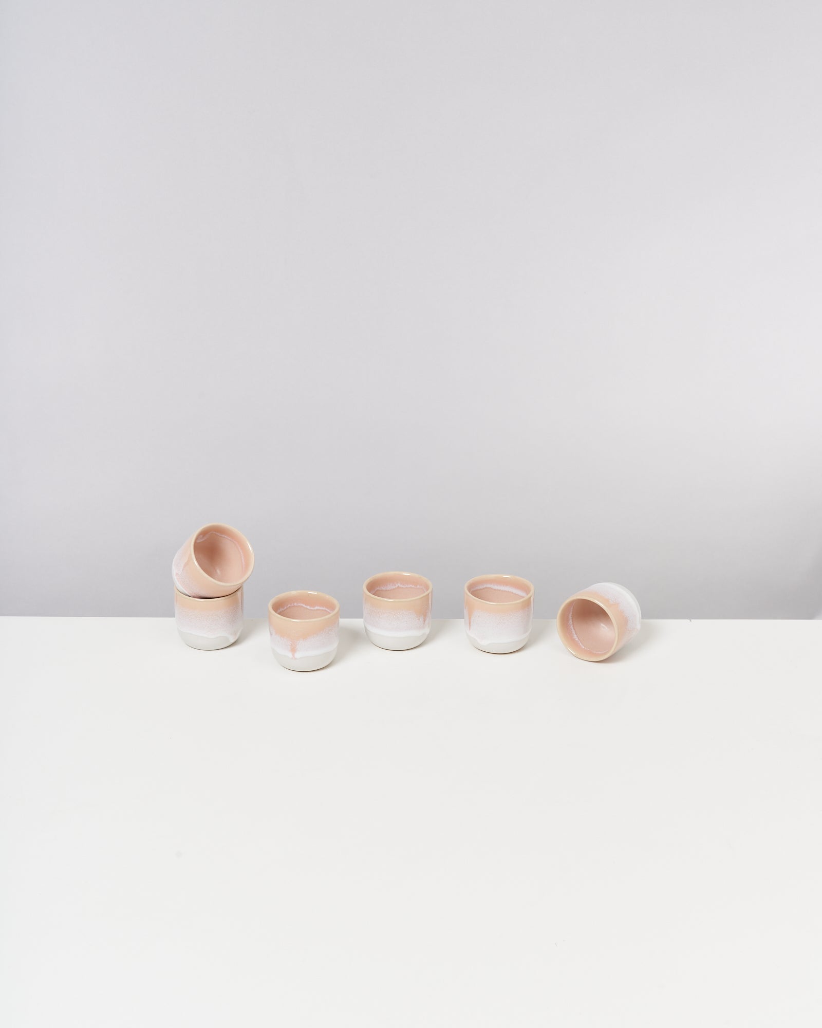COIMBRA - ESPRESSO CUP APRICOT SET OF 6