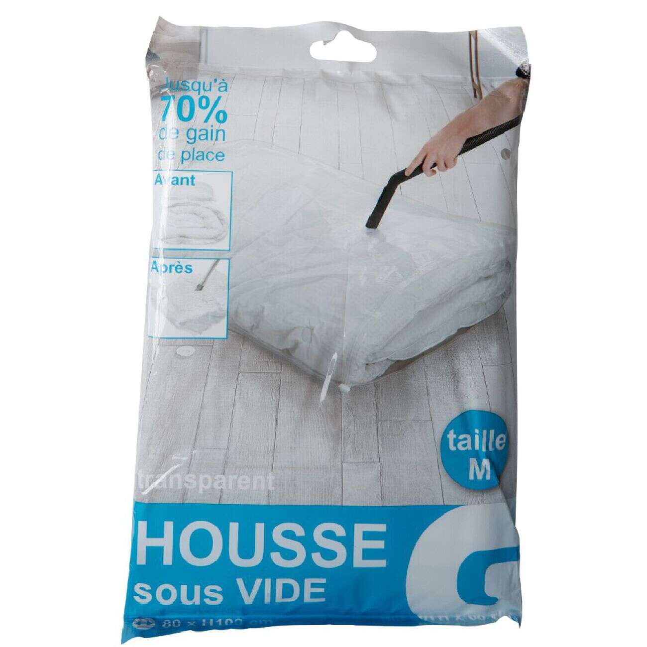 Housse vide air 80x100 cm