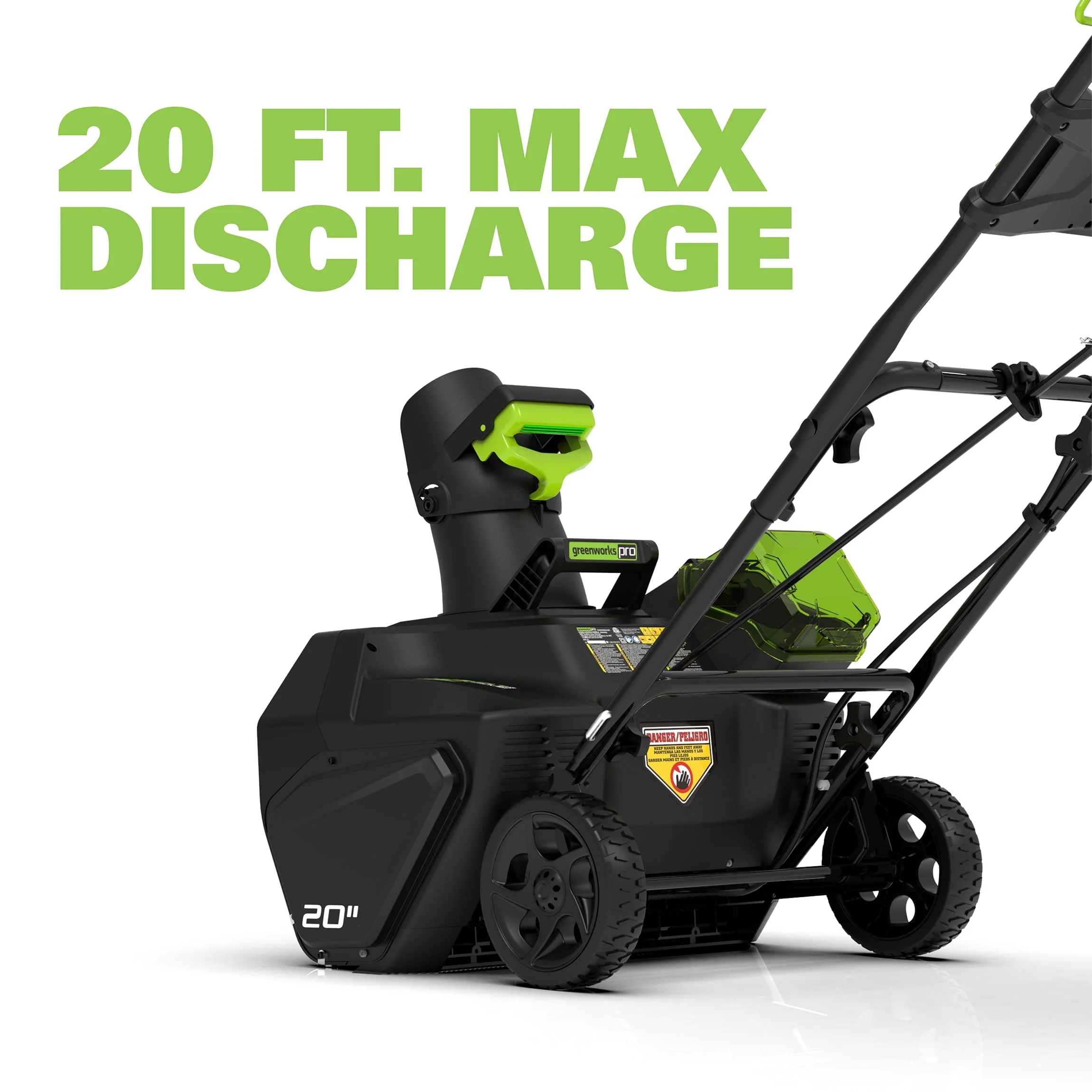 PRO 80V 20-inch Cordless Brushless Snow Blower, Battery Not Included, 2601302 - Image 7