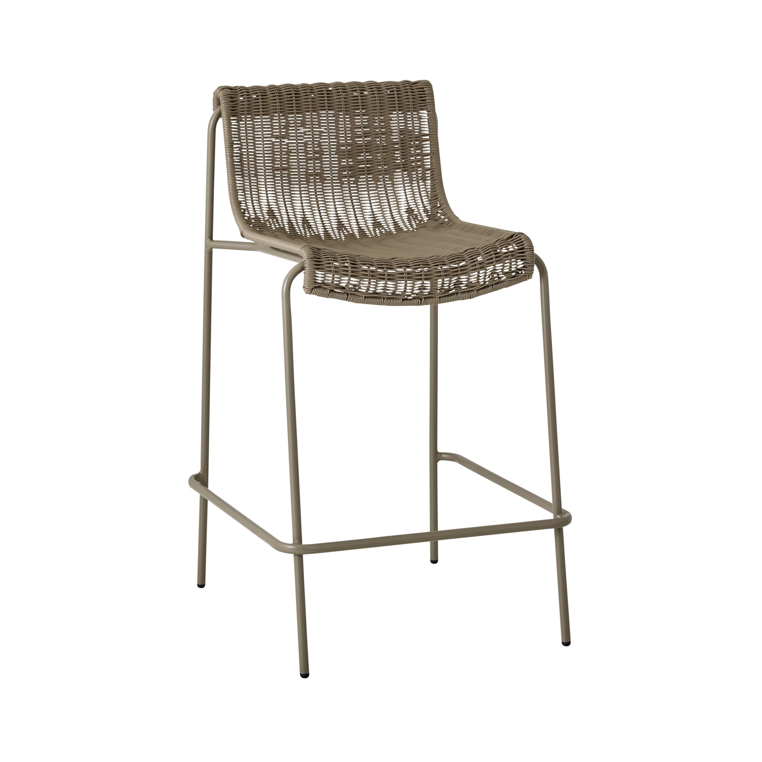 Leni Bar Stool Taupe