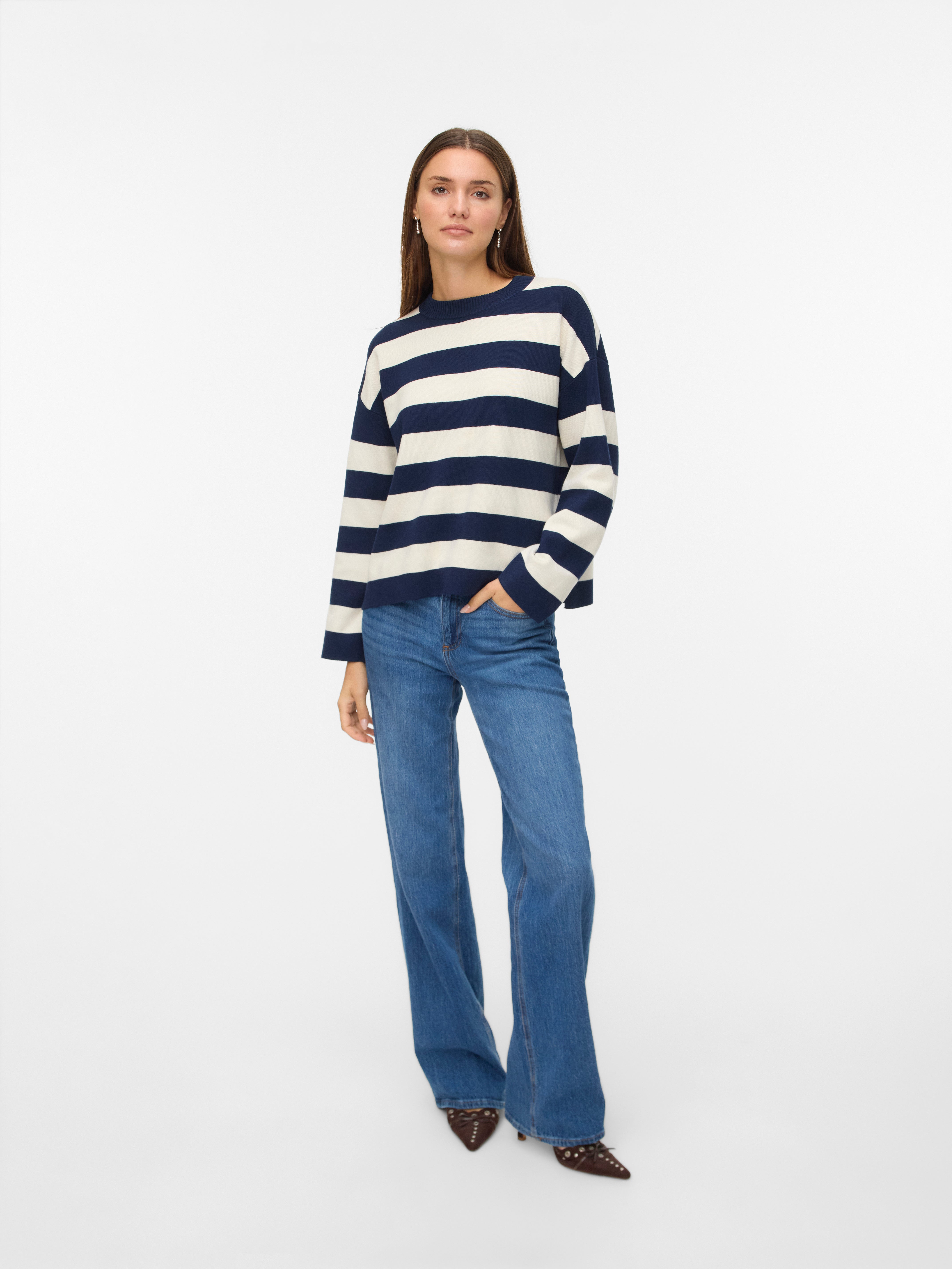 VERO MODA® VMSILJE Knitted pullover