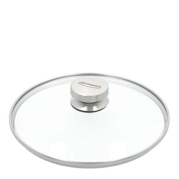 Specialties lokk 24 cm glass/rustfritt stål