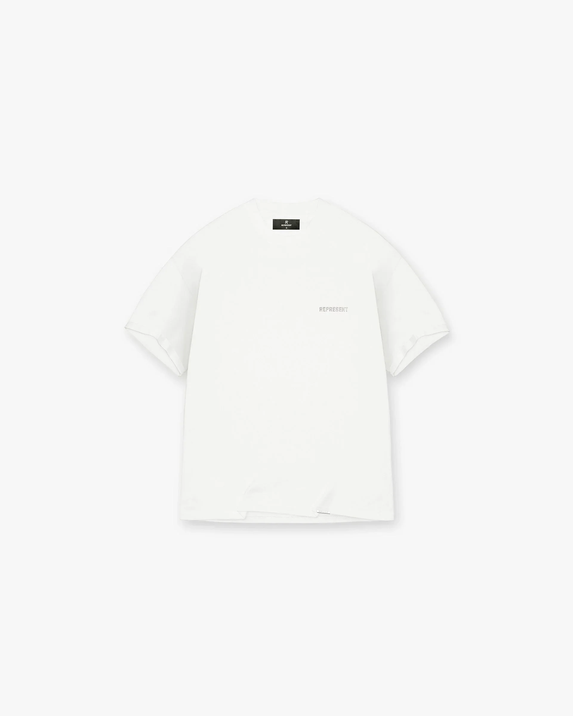 Block Logo T-Shirt - Flat White