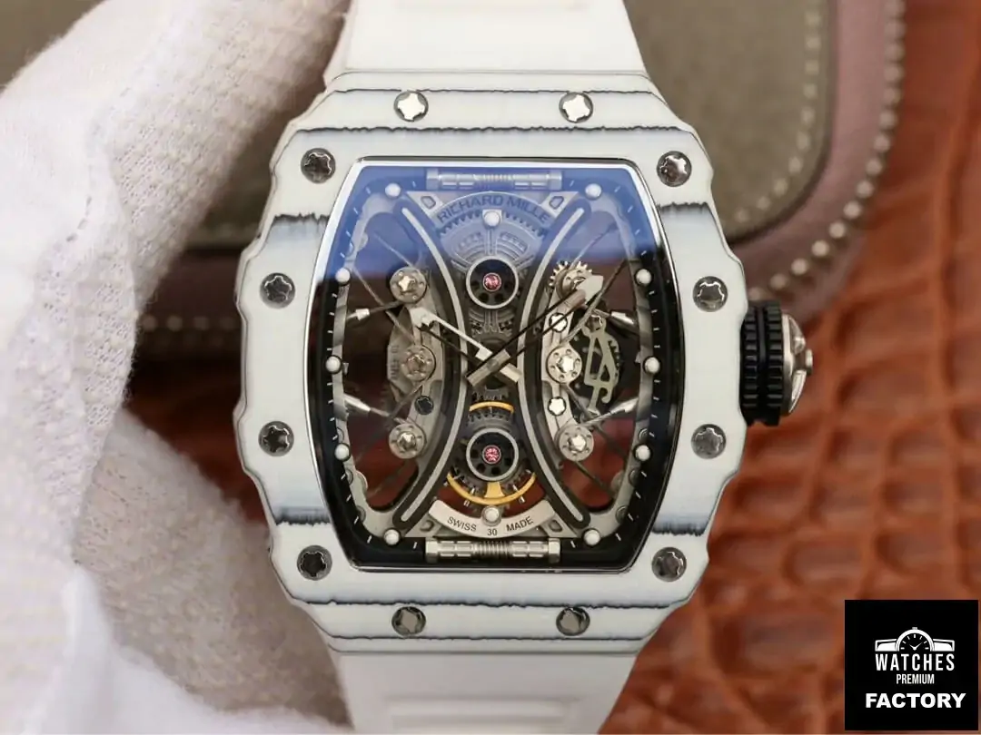Richard Mille RM53-01 KV Factory Rubber Strap