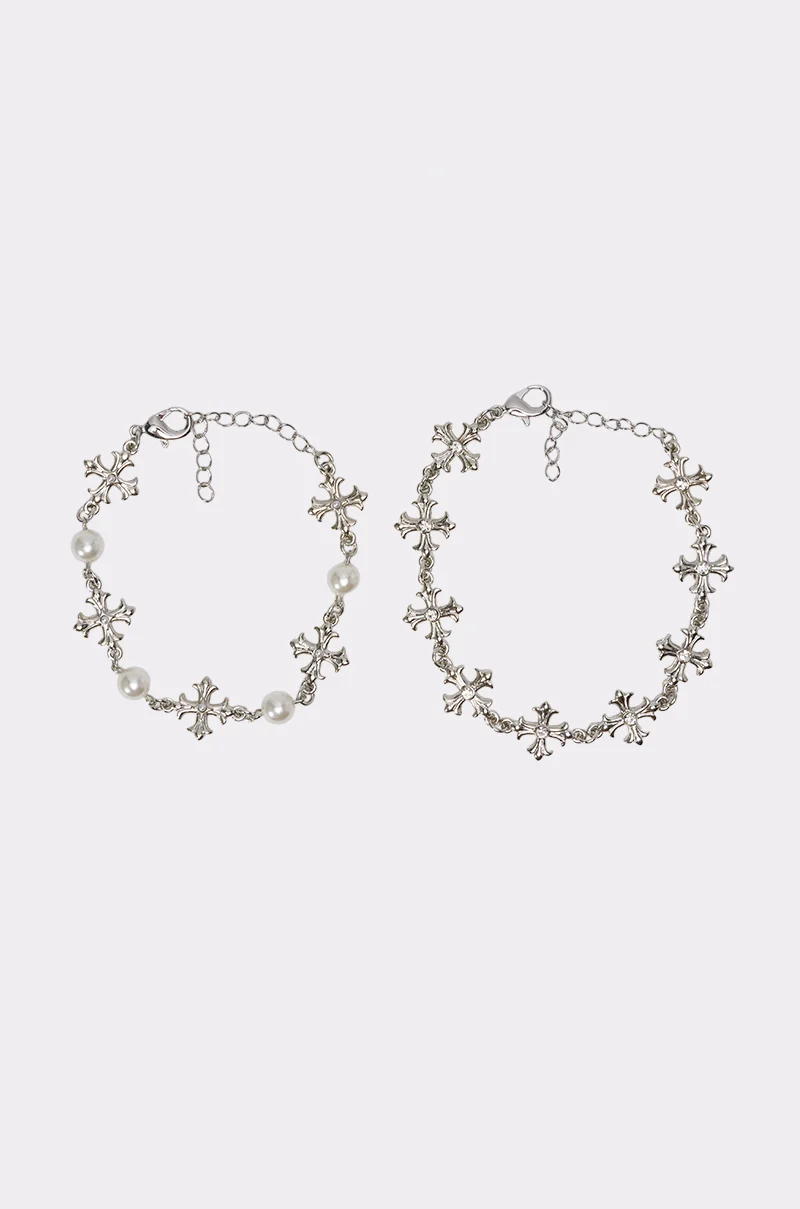 TOO LIT BRACELET SET - Akira Store