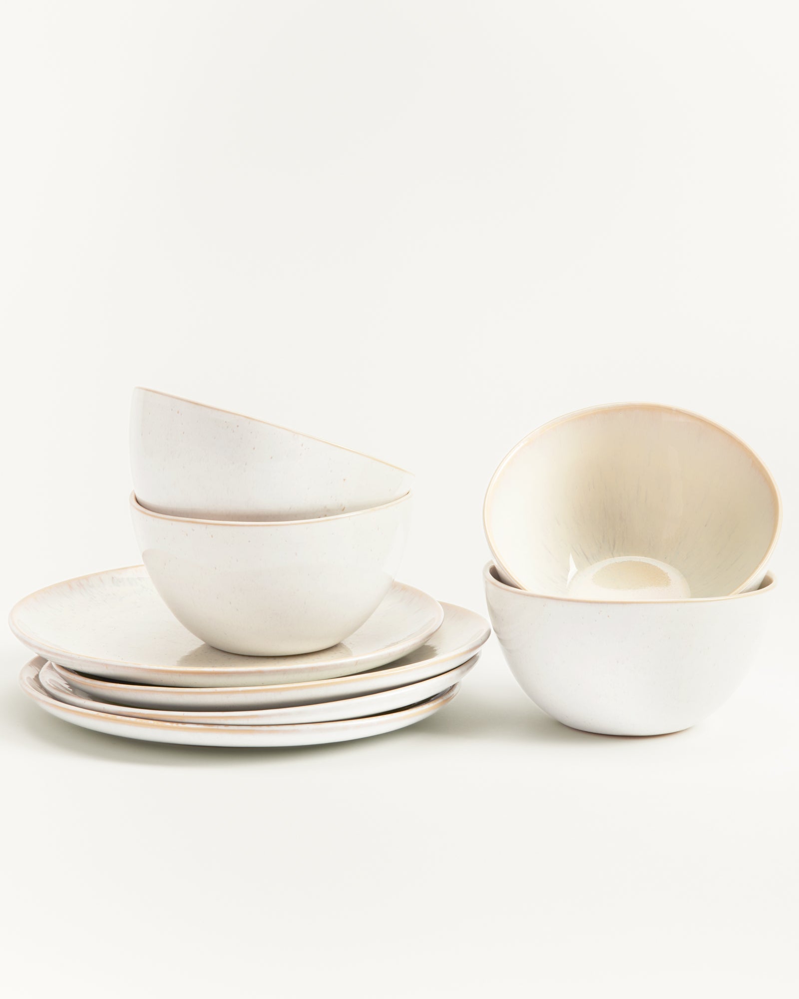 AREIA - BREAKFAST SET CLASSIC SAND 8 PIECES