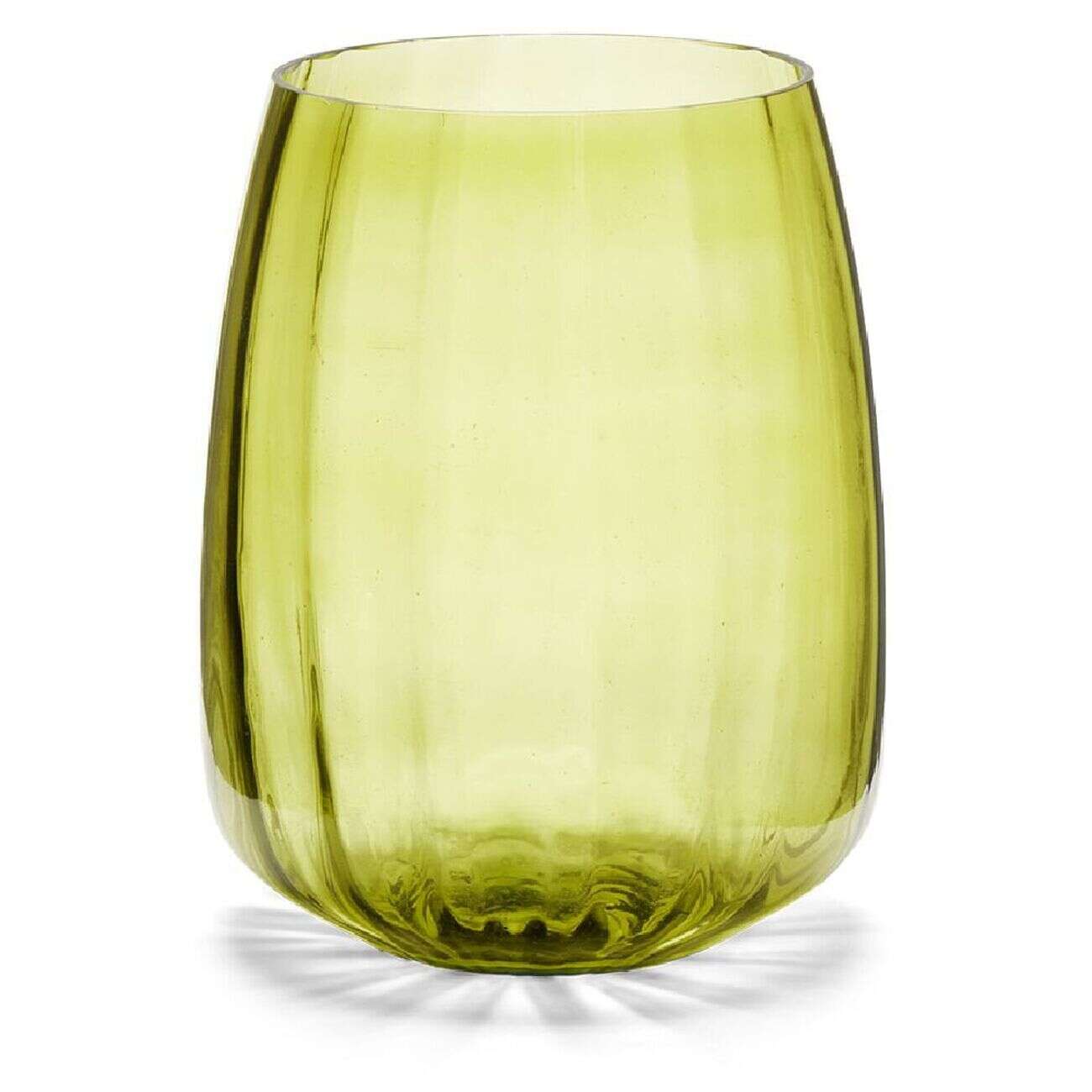 Vase en verre Ø12xH16cm - 3 modèles