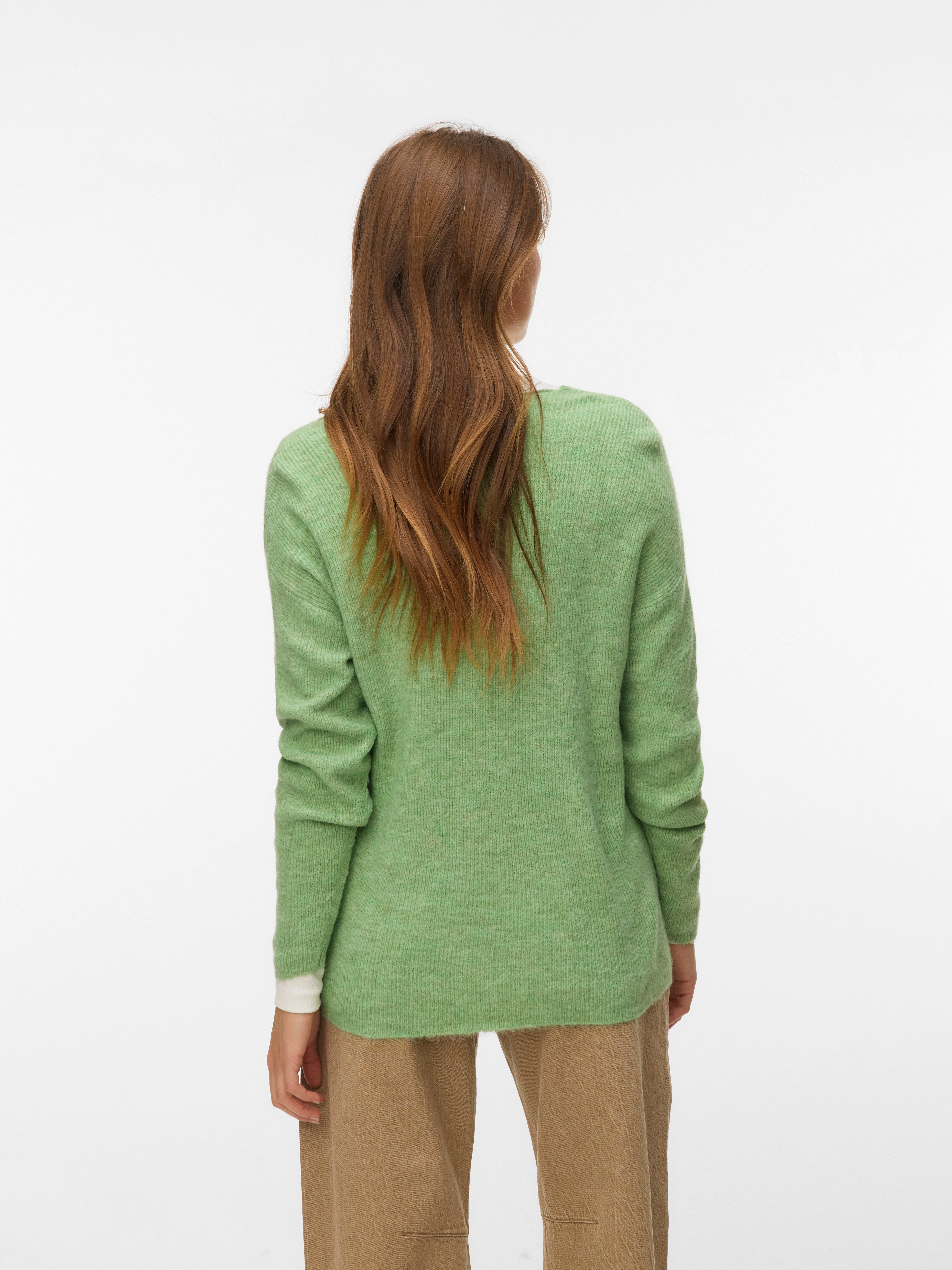 VERO MODA® VMCREWLEFILE Knitted pullover