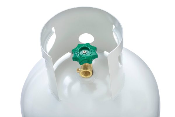 Bouteille de propane en acier de 100 lb avec vanne POL (livrée vide)