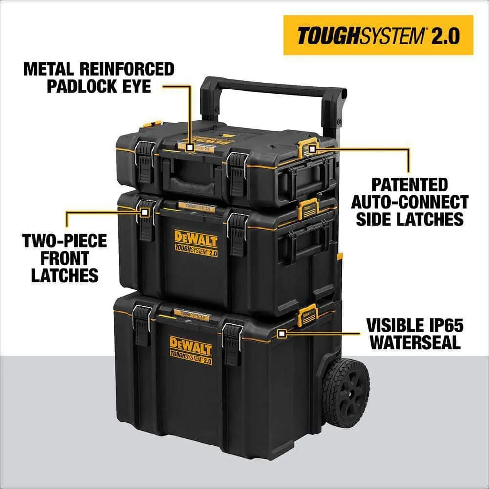 Système de boîte à outils tour TOUGHSYSTEM 2.0 24 po (ensemble de 3 pièces) DWST60437