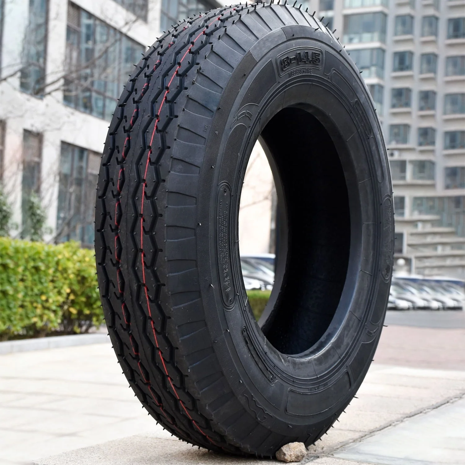 Set of 4 (FOUR) Nama NM519 ST 8 - 14.5 Load G (14 Ply) Heavy Duty Mobile Home Trailer Tires