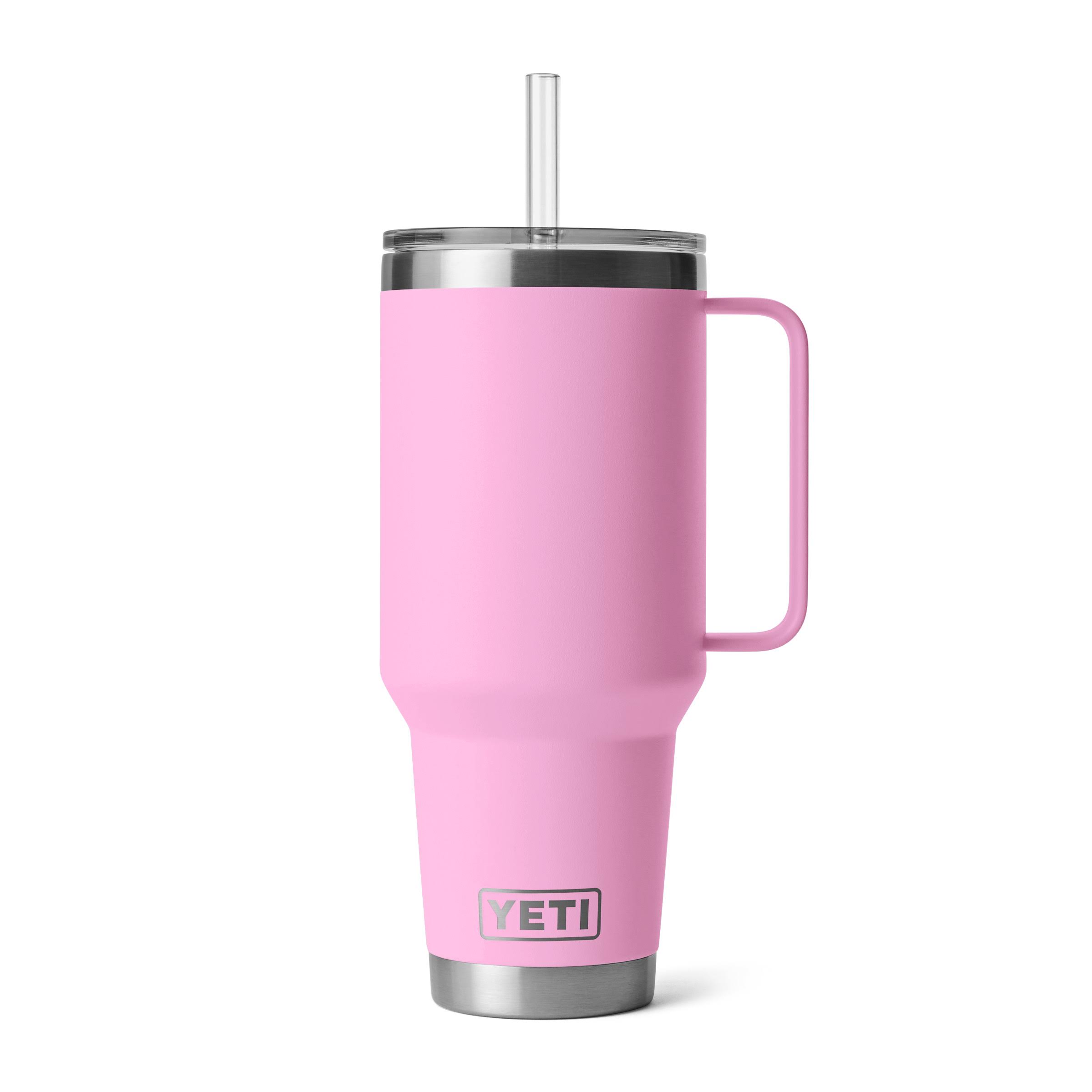 Yeti Rambler 42 oz Straw Mug - Power Pink