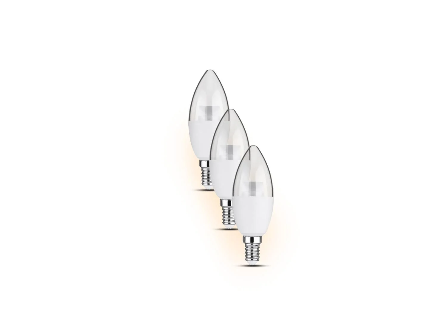 LIVARNO home Lot de 2 ou 3 ampoules LED