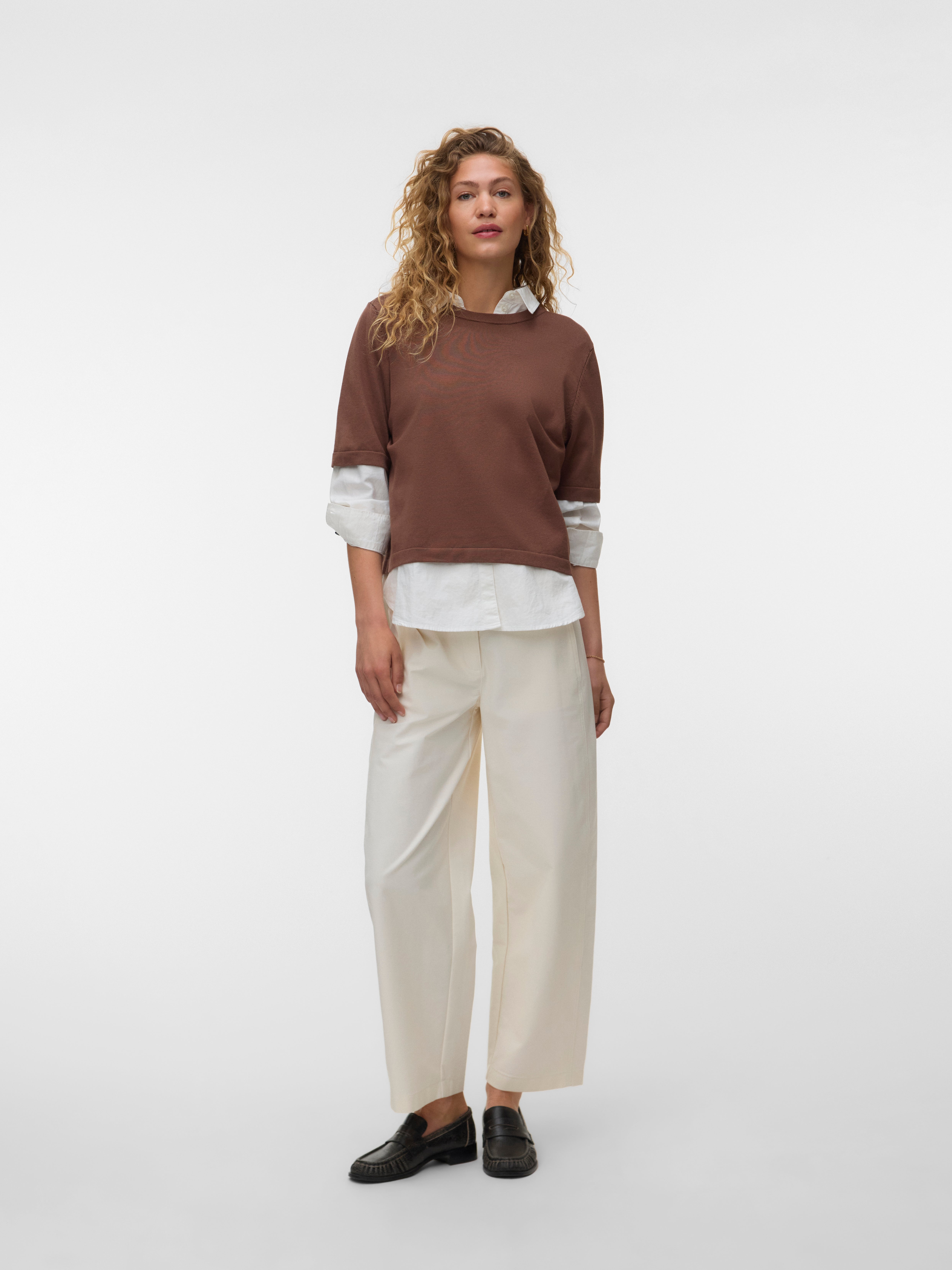 VERO MODA® VMSILJE Knitted pullover