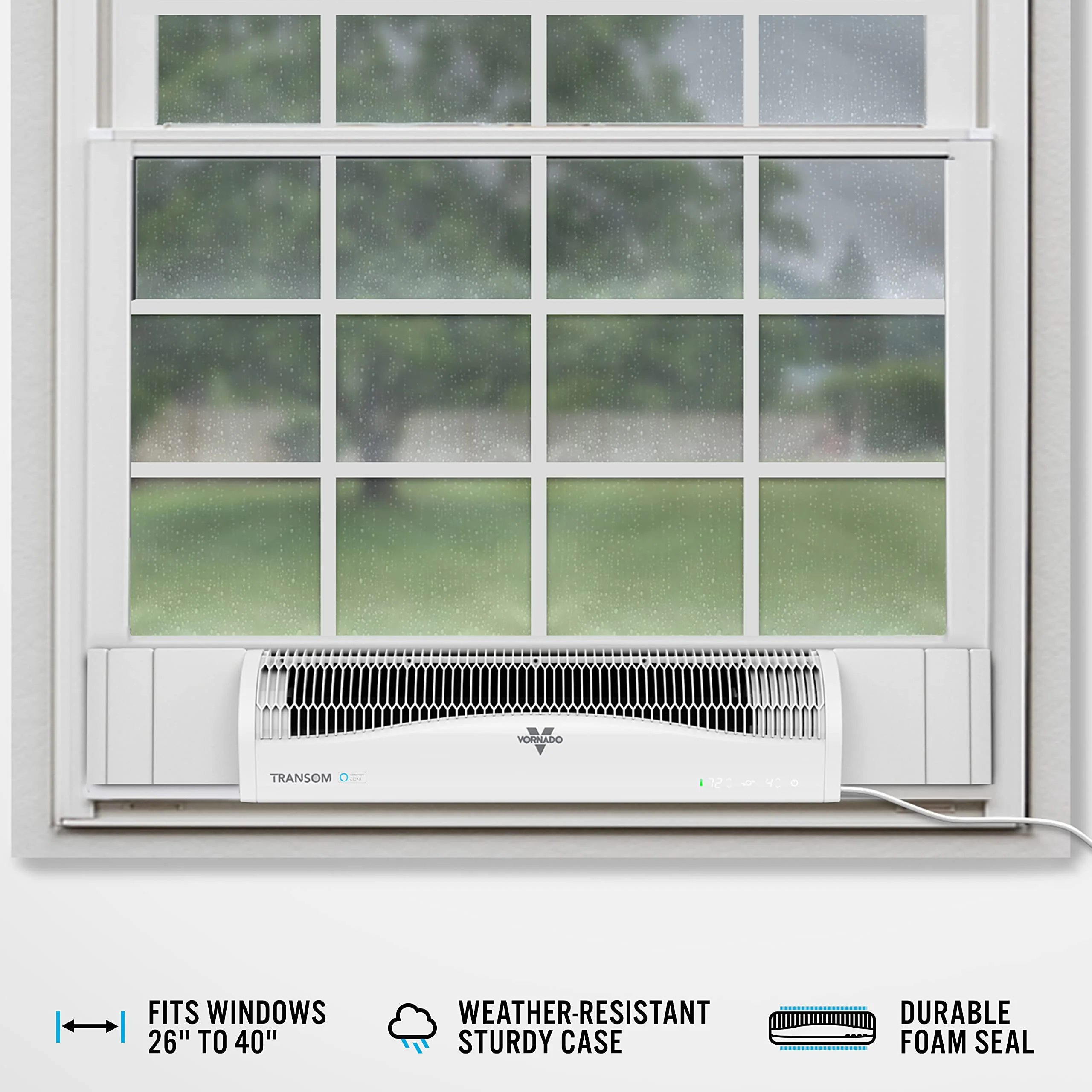 Transom AE Window Air Circulator