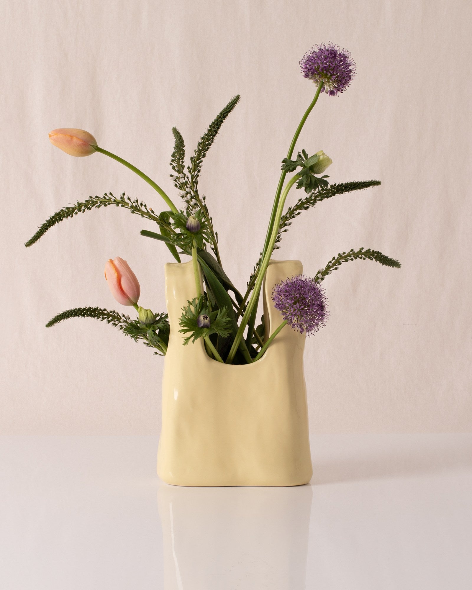 MAM X ANOTHER COTTON LAB - VASE M YELLOW