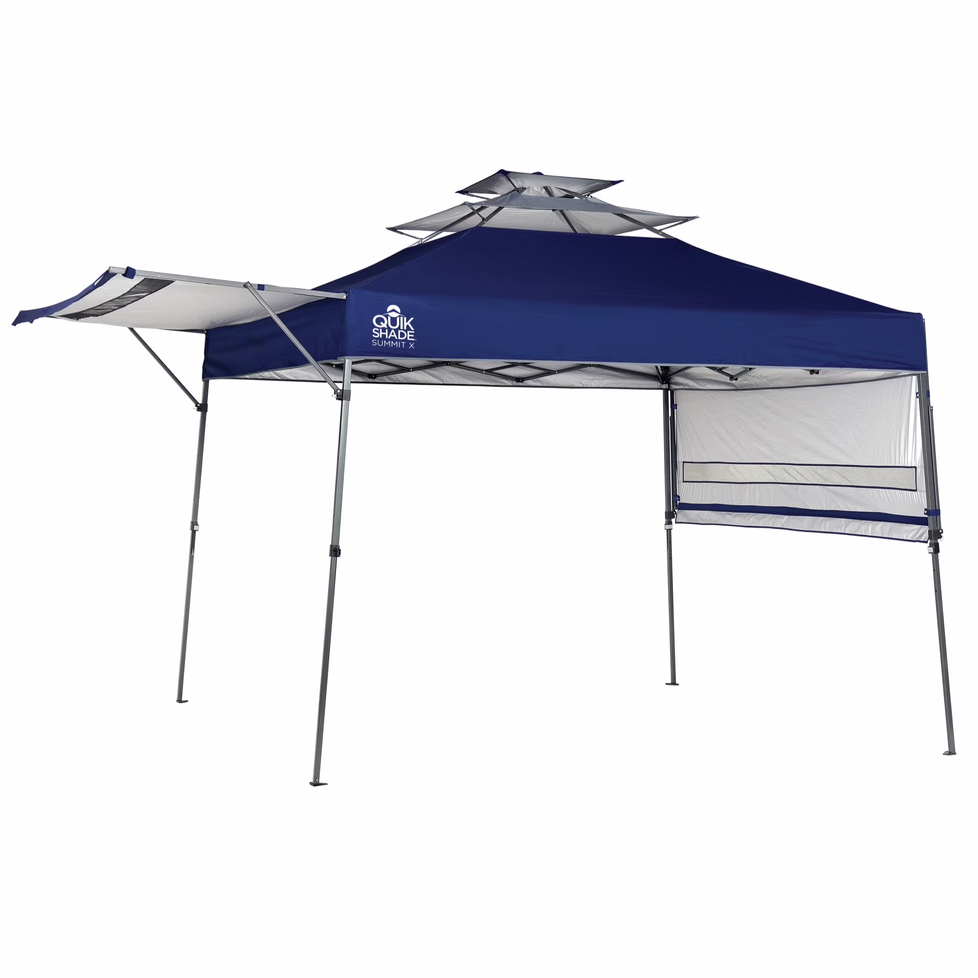 "Summit X" 10 x 17 Foot Straight Leg Pop Up Instant Canopy, Taupe(Taupe) - Image 3