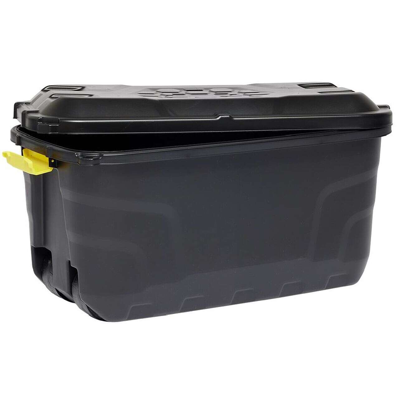 Box de rangement brico noir 75L