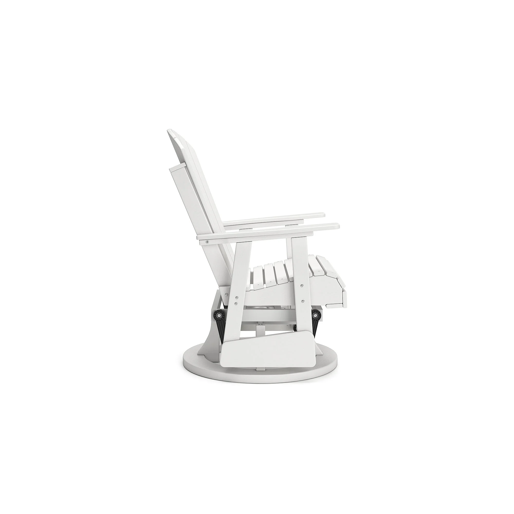 Signature Design by Hyland wave Outdoor Swivel Glider Chair, White(White) - Image 9