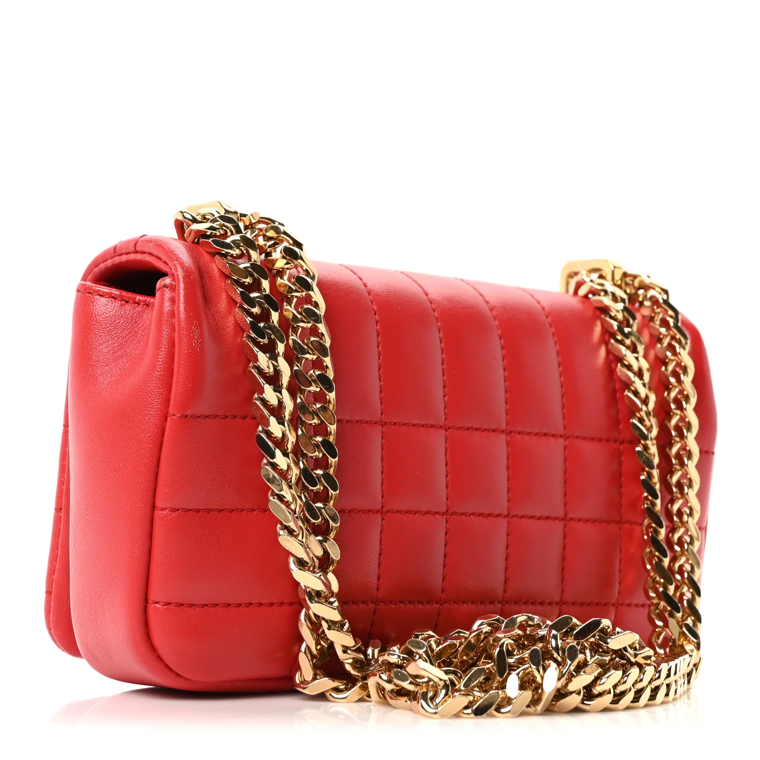 Lambskin Quilted Mini Lola Bag Bright Red