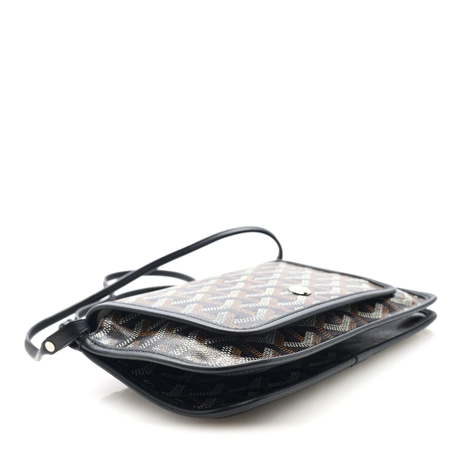 Goyardine Plumet Wallet Clutch Black