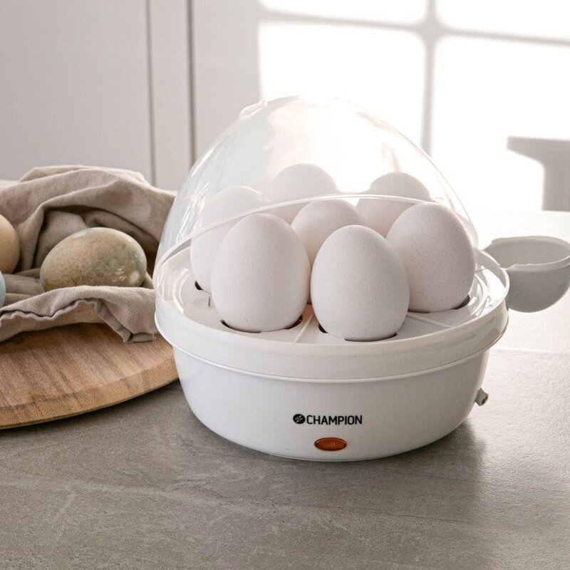 Eggkoker for 7 egg EB050 hvit