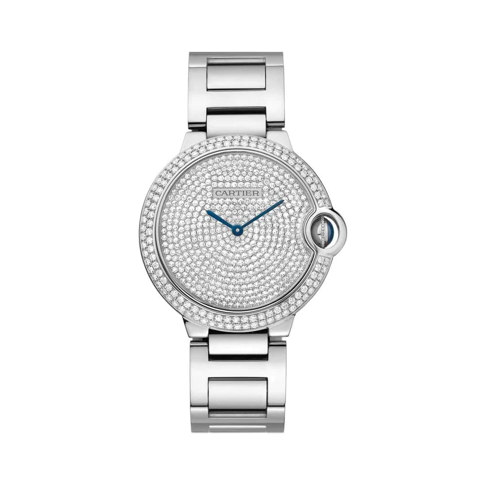 [Super Clone]Ballon Bleu Diamond Dial 36mm
