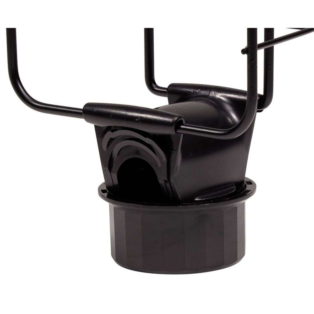 Porte savon filaire noir