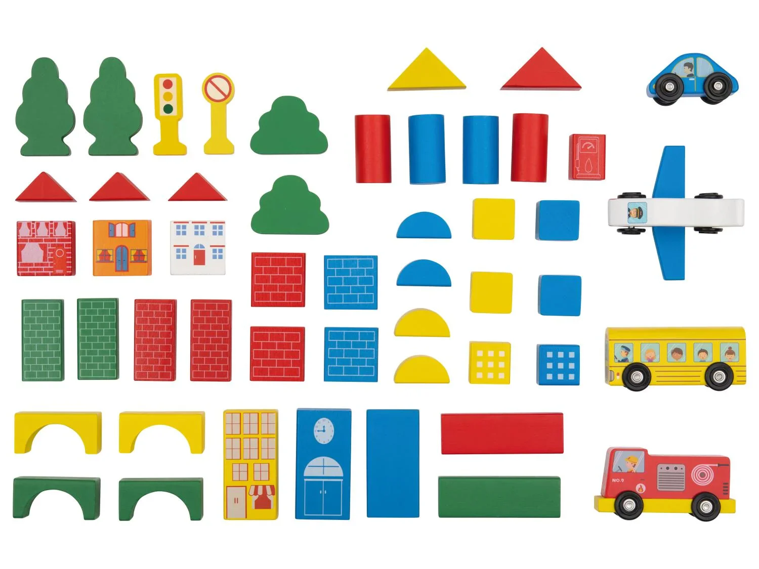 lupilu Set de blocs de construction
