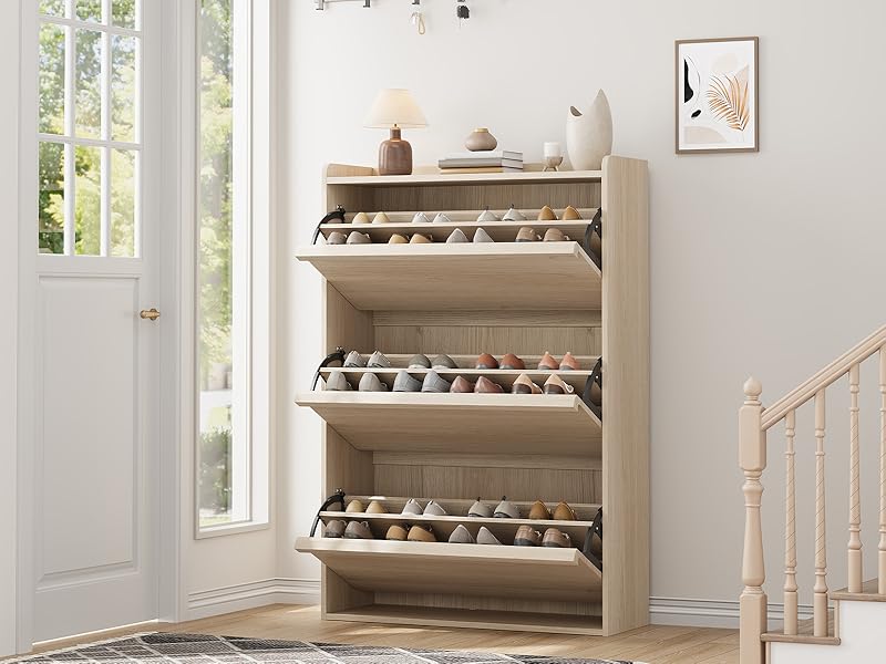 flip shoe cabinet