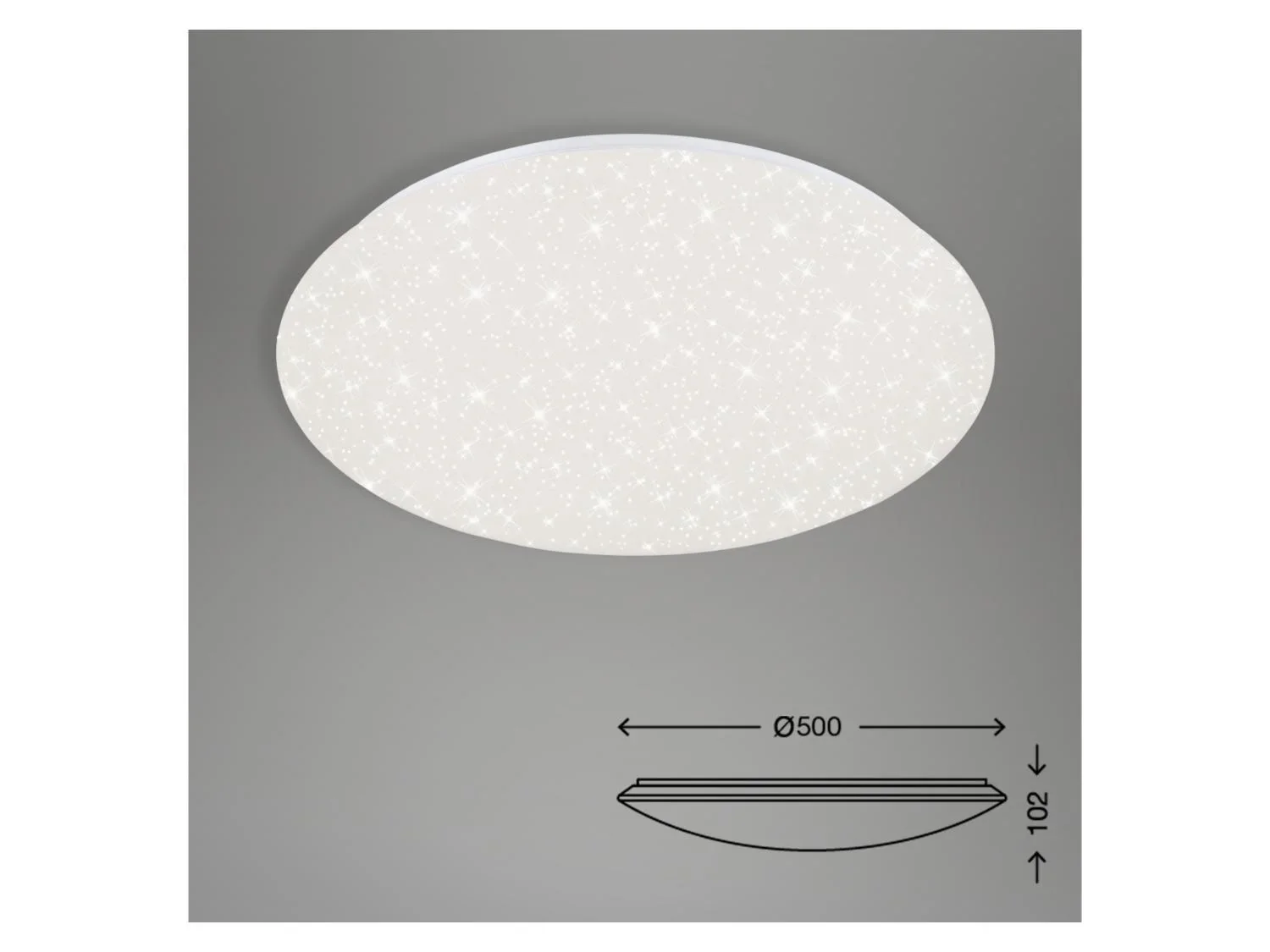 Briloner Plafonnier LED CTT