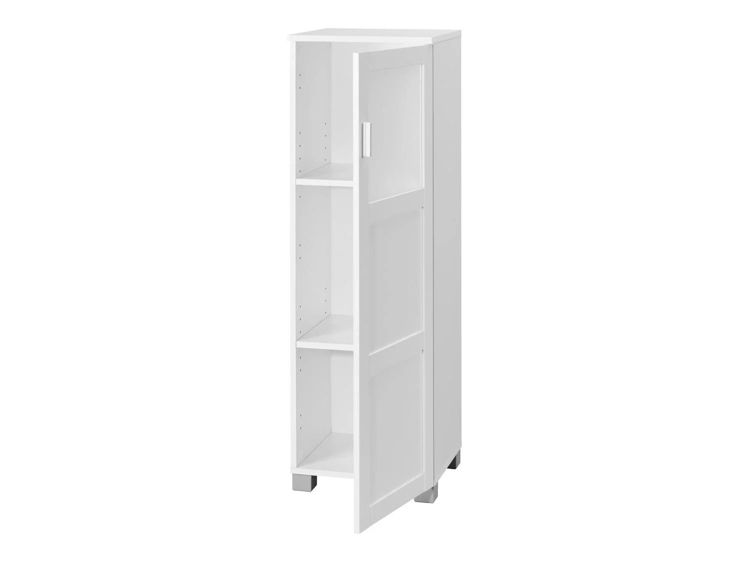 LIVARNO home Colonne de salle de bains Basel, 37 x 114,1 x 34,5 cm, blanche