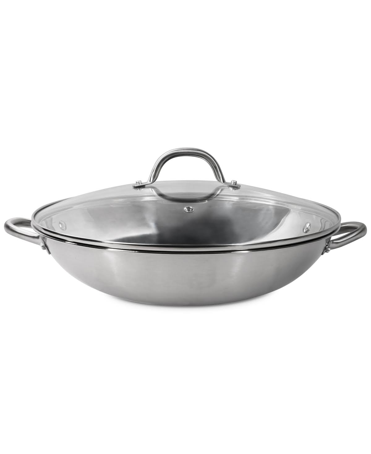 Sedona Stainless Steel 6.5-Qt. Multipurpose Pan with Glass Lid - Silver