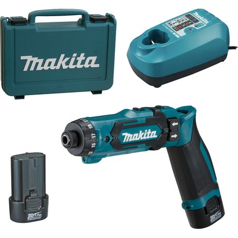 Makita – Visseuse articulée sans fil 7.2V 1.5Ah Li-Ion – 2 batteries + chargeur – Couple 3,6/5,6 Nm – Pour espaces confinés — vue 4