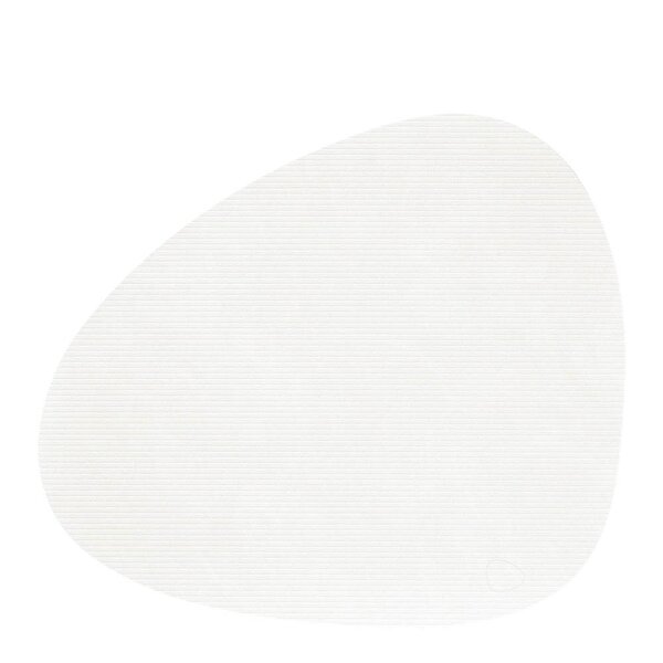 Curve Corduroy spisebrikke 37x44 cm Pure White