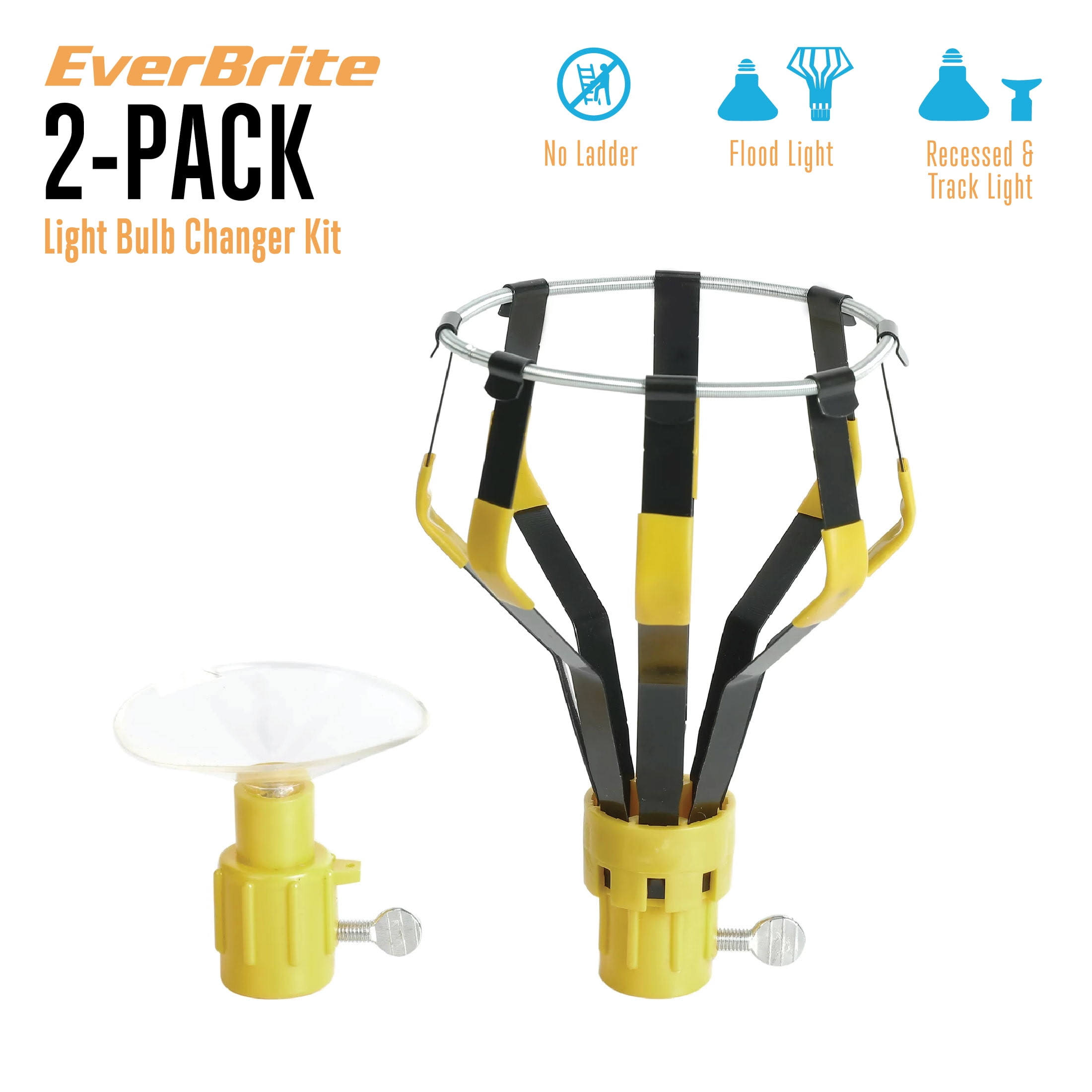 Everbrite 2-Pack Light Bulb Changer Kit, 7912, 8.27 inch, 5.5 inch