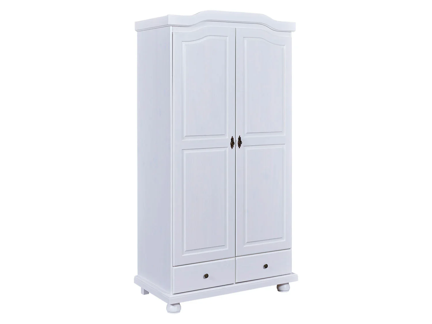 Inter Link Armoire rustique Kappl ou Reutte,  2, 3 ou 4 portes, blanche