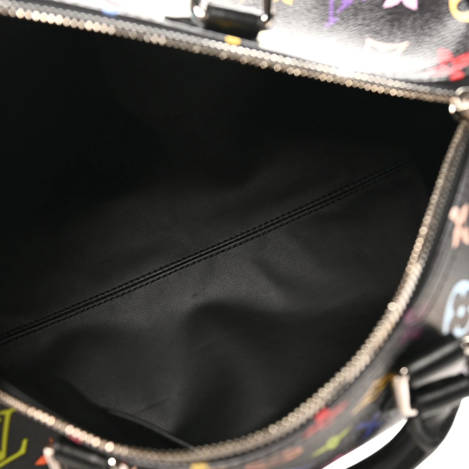 LV X TM Monogram Multicolor Speedy Soft 30 Black