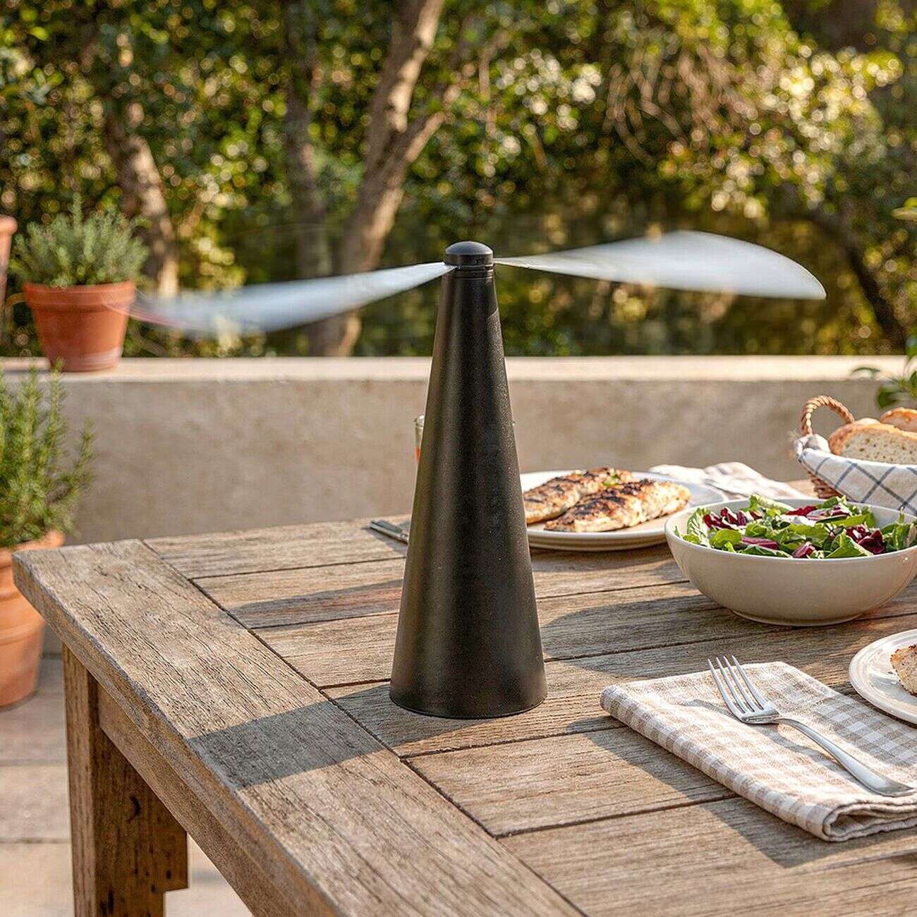 Ventilateur anti insectes Ø8xH25cm