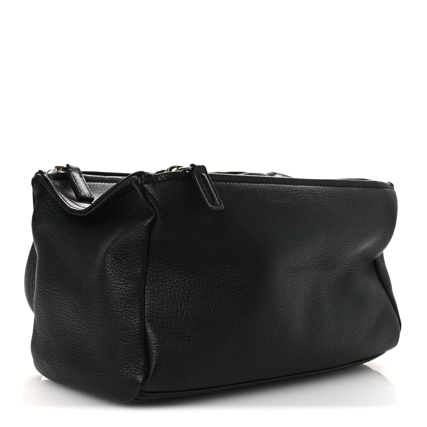 Sugar Goatskin Small Pandora Black